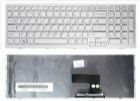 Клавиатура для ноутбука Sony Vaio VPC-EE с рамкой, белая. Запчасть