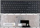 Клавиатура для ноутбука Sony Vaio VPC-EH с рамкой, черная. Запчасть