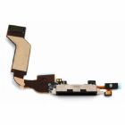 Разъем зарядки на шлейфе для iPhone 4S с (черный). Запчасть