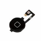 Шлейф кнопки HOME для Apple iPhone 4S черный. Запчасть