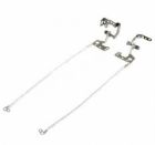 Петли (2 шт) для Acer Aspire E1-421, E1-431, E1-471, E1-471G, V3-471, V3-471G; Gateway NE46R. Запчасть